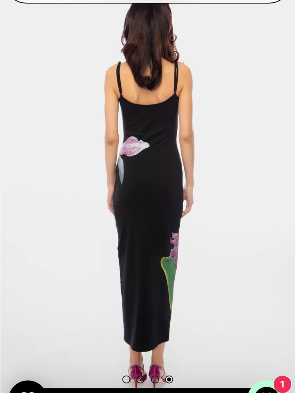 Tyler Mcgillivary Cora Orchid Dress - Picture 4 of 4
